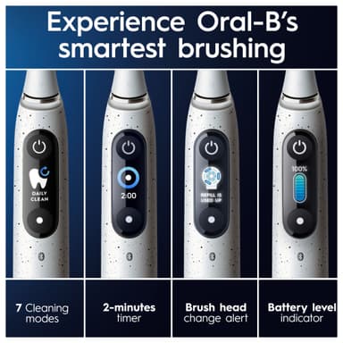 Oral-B iO 10 sähköhammasharja 387255 (Stardust White)