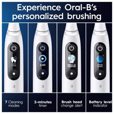 Oral-B iO 9s sähköhammasharja 387224 (valkoinen)