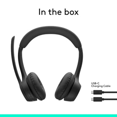 Logitech Zone 300 langattomat kuulokkeet (grafiitti)