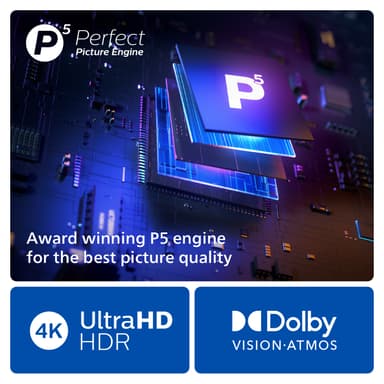 Philips 43” The One PUS8909 4K LED Ambilight älytelevisio (2024)