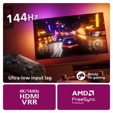 Philips 43” The One PUS8909 4K LED Ambilight älytelevisio (2024)