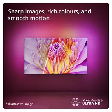 Philips 75" 75PUS8079 4K LED Ambilight älytelevisio (2024)