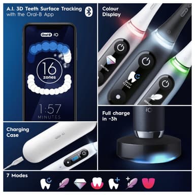 Oral-B iO 9s sähköhammasharja 387194 (ruusukvartsi)