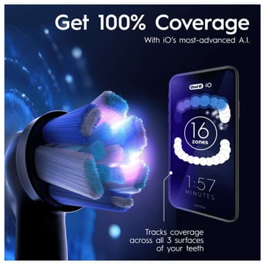 Oral-B iO 10 sähköhammasharja 387132 (Cosmic Black)