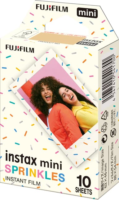 Fujifilm Instax Mini Sprinkles pikafilmi (10 kpl)