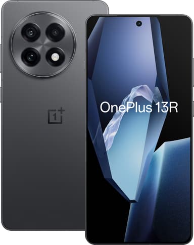 OnePlus 13R älypuhelin 5G 12/256 (musta)