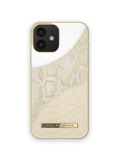 Atelier Case iPhone 12/12P Cream Gold Snake