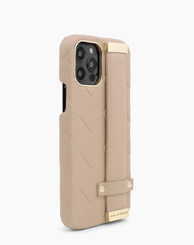 Statement Case iPhone 12/12P Braided Light Camel