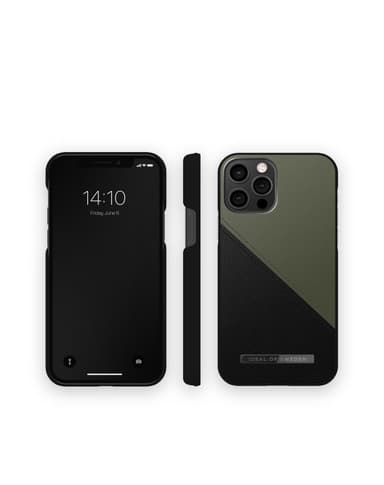 Atelier Case iPhone 12/12P Onyx Black Khaki