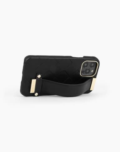 Statement Case iPhone 12 / 12 Pro Braided Smooth Noir