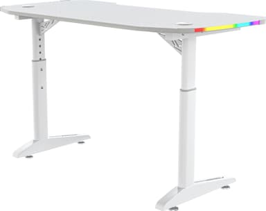 Piranha Base 120 RGB pelipöytä (valkoinen)