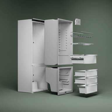 Electrolux Jääkaappi-pakastin yhdistelmä ENC8MD18S