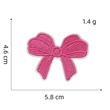 Silitä vaatteiden korjauslaastareita Pinkki sarja