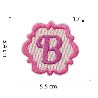 Silitä vaatteiden korjauslaastareita Pinkki sarja