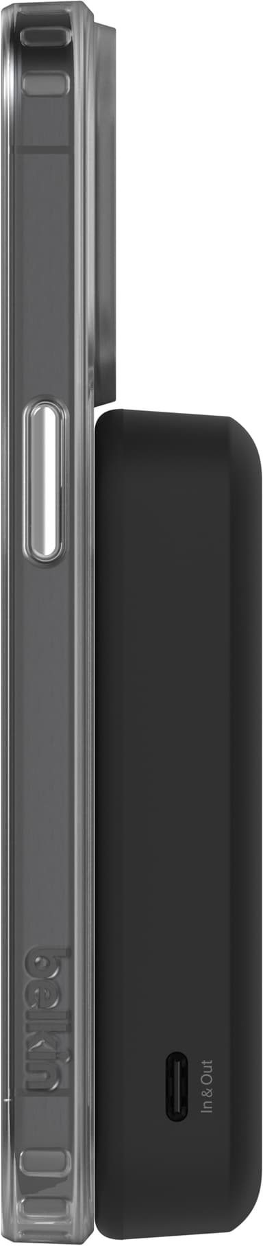 Belkin BoostCharge Pro 10K Magnetic Qi2 varavirtalähde (musta)