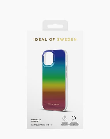 Mirror Case iPhone 13/14 Rainbow