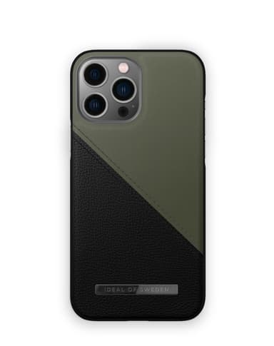 Atelier Case iPhone 12PM/13PM Onyx Black Khaki