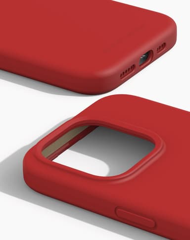 Silicone Case MagSafe iPhone 15PR Red