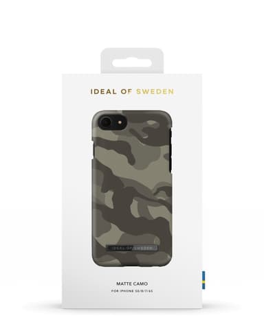 Printed Case iPhone 8/7/6/6S/SE Matte Camo