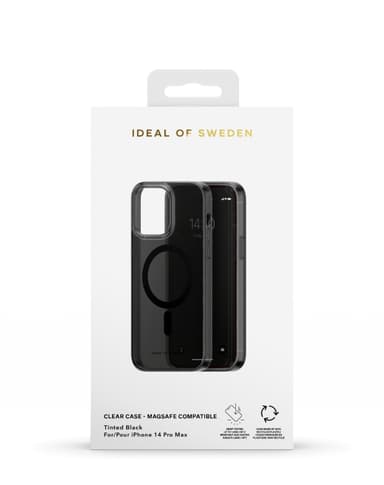 Clear Case MagSafe iPhone 14PM Tinted Black