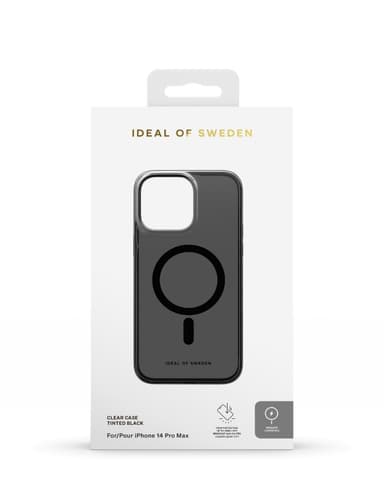 Clear Case MagSafe iPhone 14PM Tinted Black