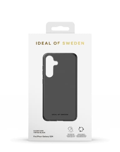 Clear Case Galaxy S24 Tinted Black