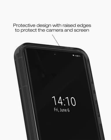 Clear Case Galaxy S24 Tinted Black