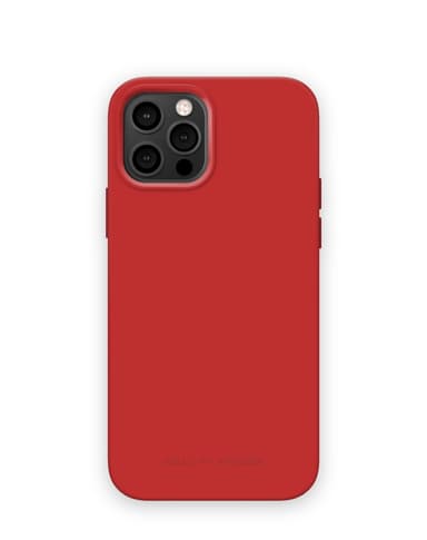 Silicone Case MagSafe iPhone 12/12P Red