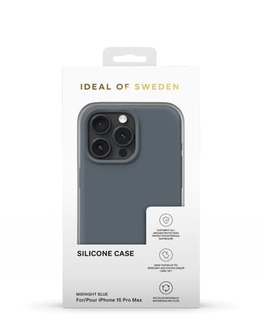 Silicone Case iPhone 15PM Midnight Blue