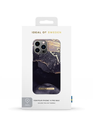Printed Case MagSafe iPhone 14PM Golden Twilight