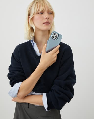 Mirror Case iPhone 15PL Mirror Sky Blue