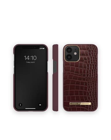 Atelier Case iPhone 12 MINI Scarlet Croco