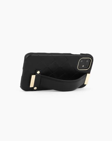 Statement Case iPhone 11/XR Braided Smooth Noir