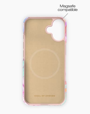 Printed Case MagSafe iPhone 16 Pastel Marble