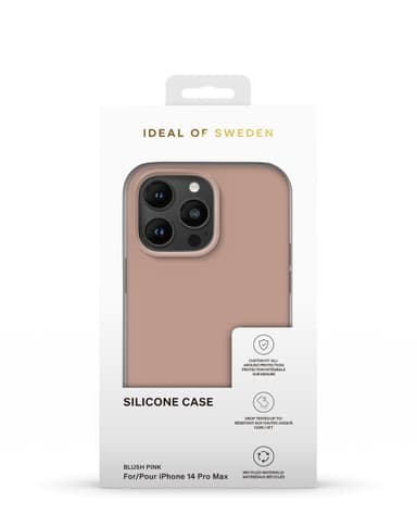 Silicone Case iPhone 14PM Blush Pink