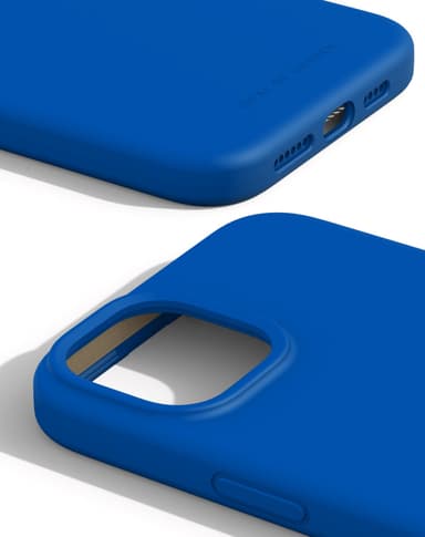 Silicone Case MagSafe iPhone 15PL Cobalt Blue