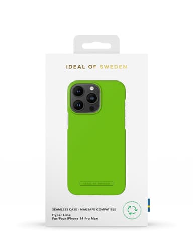 Seamless Case MagSafe iPhone 14PM Hyper Lime