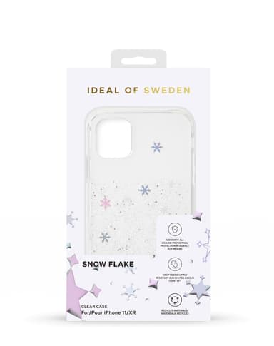 Clear Case iPhone 11/XR SnowFlake