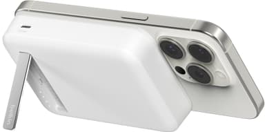 Belkin BoostCharge Pro 10K Magnetic Qi2 varavirtalähde (valkoinen)