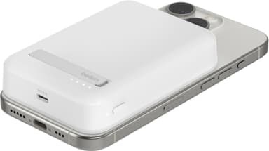 Belkin BoostCharge Pro 10K Magnetic Qi2 varavirtalähde (valkoinen)