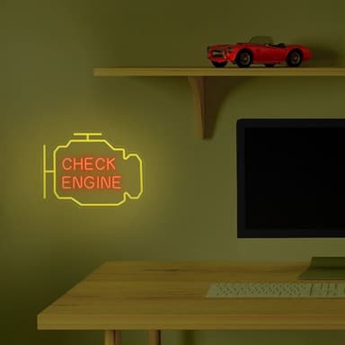 LED-neonvalo - Tarkista moottori