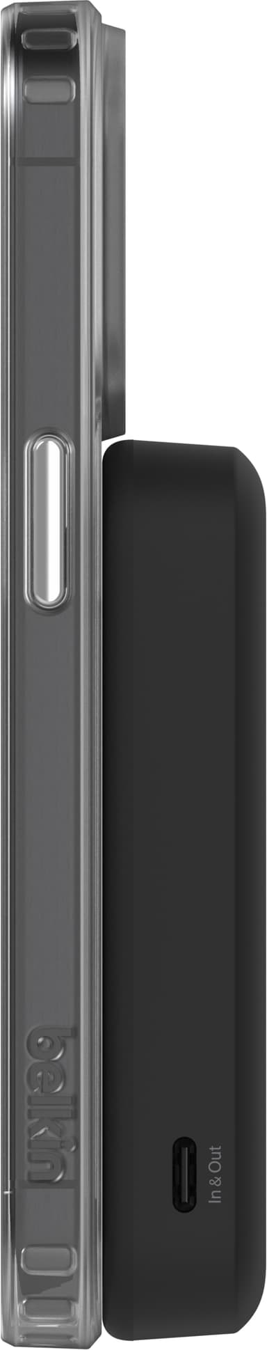 Belkin BoostCharge Pro 8K Magnetic Qi2 varavirtalähde (musta)