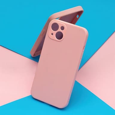 Silikonikuori MagSafella iPhone 14 - Pinkki