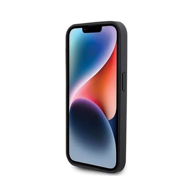 BMW Nahkainen kuori MagSafella mallille iPhone 15 Pro Max - Musta