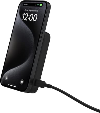 Belkin BoostCharge Pro 8K Magnetic Qi2 varavirtalähde (musta)
