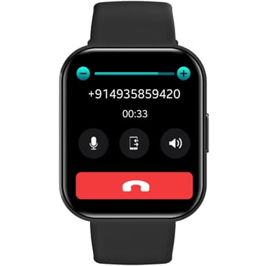 Celly Trainerwatch2 Smartwatch med rektangulär urtavla Svart