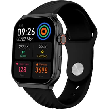 Celly Trainer Ultra Smartwatch 2 med två armband Svart + Orange