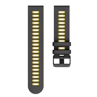 Twin kellon ranneke Polar Vantage M3 - Musta/keltainen