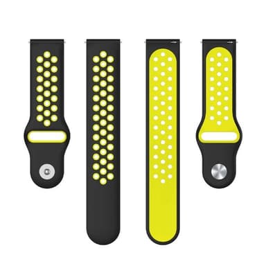 EBN Sport Kellon ranneke Polar Vantage V3 - Musta/keltainen