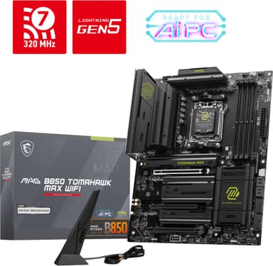 MSI MAG B850 TOMAHAWK MAX WIFI emolevy